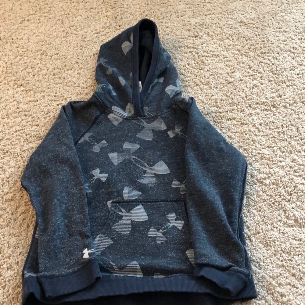 Gray under armour hoodie